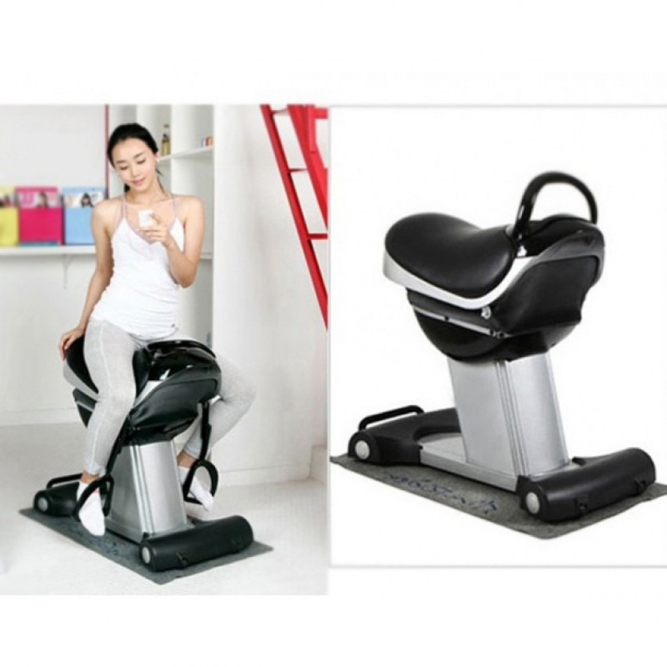 Имитатор верховой езды Slim Rider Sky-007 черный с серебром
